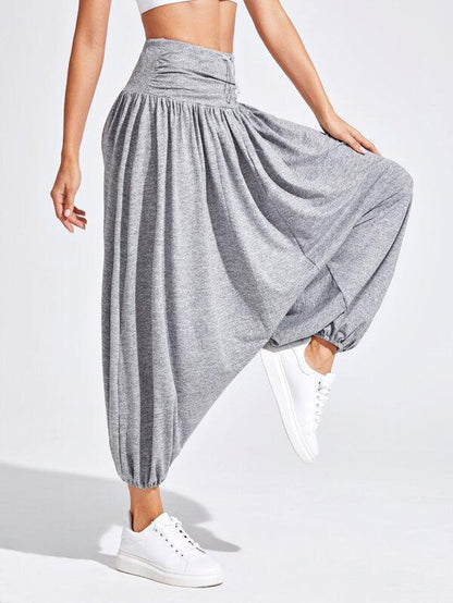 Drawstring Harem Sports Pants - INS | Online Fashion Free Shipping Clothing, Dresses, Tops, Shoes