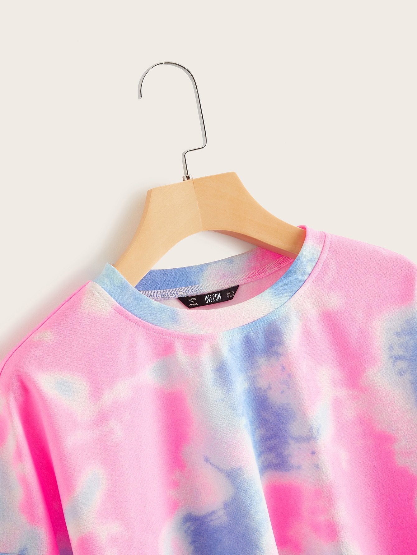 Drop Shoulder Tie Dye Pullover - INS | Online Fashion Free Shipping Clothing, Dresses, Tops, Shoes