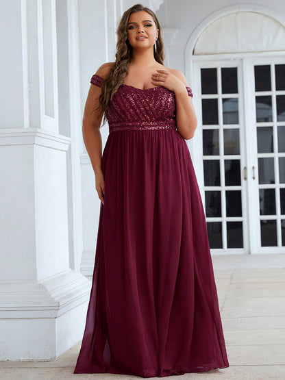 Plus Size Adorable Sweetheart Neckline A-line Wholesale Evening Dresses