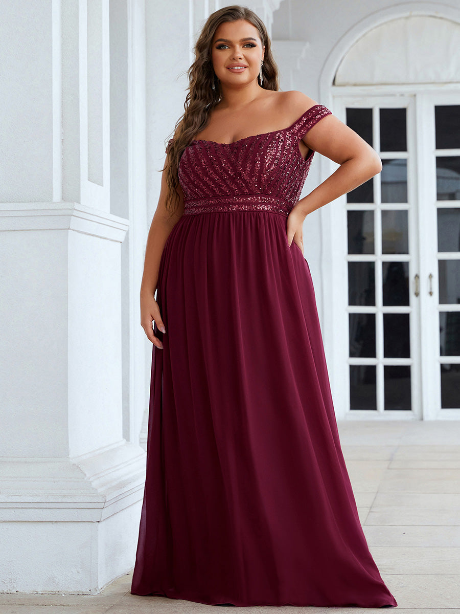 Plus Size Adorable Sweetheart Neckline A-line Wholesale Evening Dresses