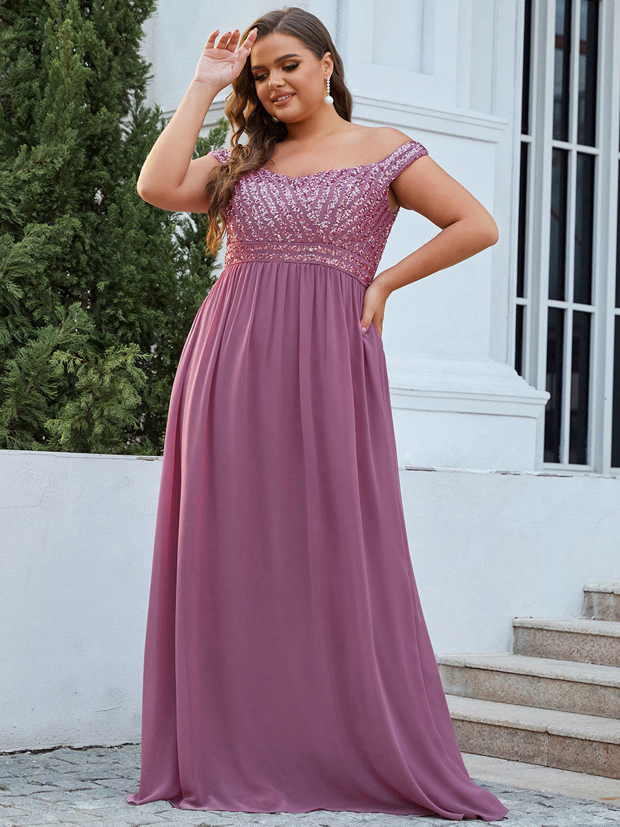 Plus Size Adorable Sweetheart Neckline A-line Wholesale Evening Dresses