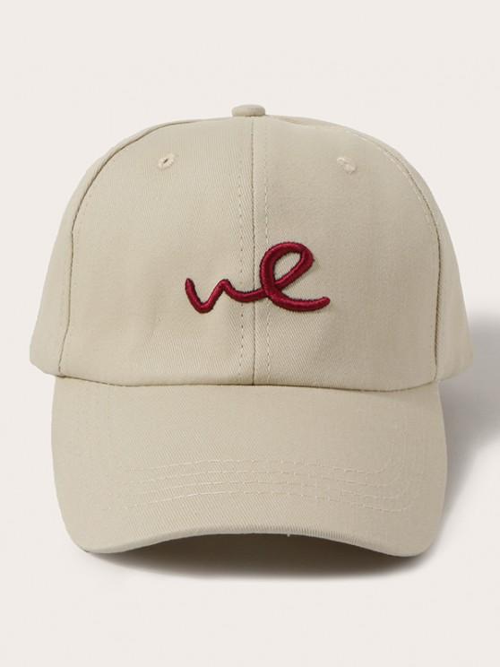 Embroidered Letter We Baseball Cap - LuckyFash™