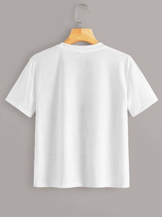 Fashion Casual T-Shirt - INS | Online Fashion Free Shipping Clothing, Dresses, Tops, Shoes