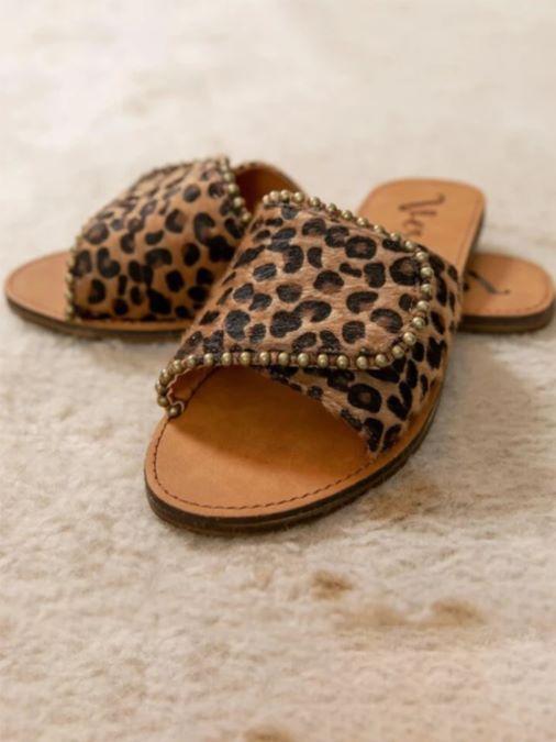 Fashion Leopard Beach Slippers - INS | Online Fashion Free Shipping Clothing, Dresses, Tops, Shoes