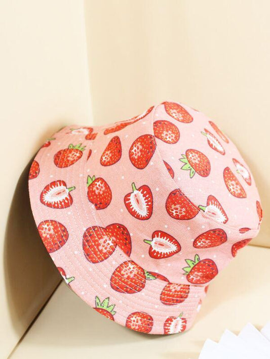 Women Fruit Pattern Bucket Hat - LuckyFash™