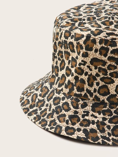 Women Leopard Pattern Bucket Hat - LuckyFash™