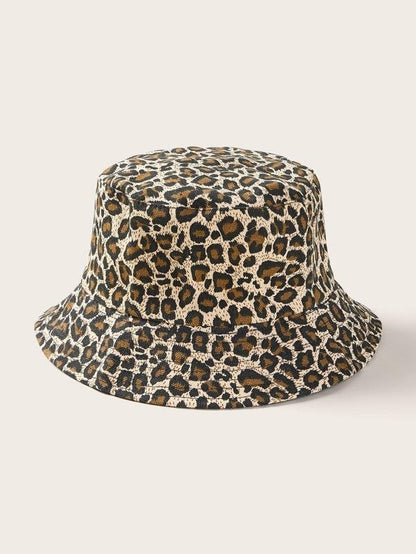 Women Leopard Pattern Bucket Hat - LuckyFash™