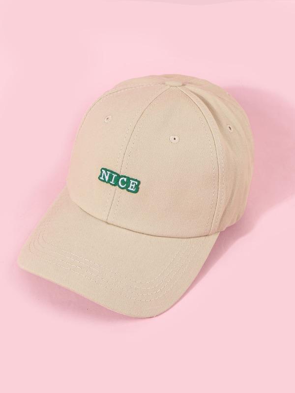 NICE Letter Embroidered Baseball Cap - LuckyFash™