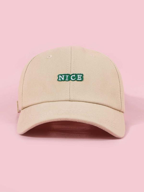 NICE Letter Embroidered Baseball Cap - LuckyFash™