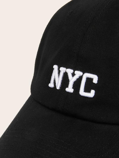 NYC Letter Embroidered Baseball Cap - LuckyFash™