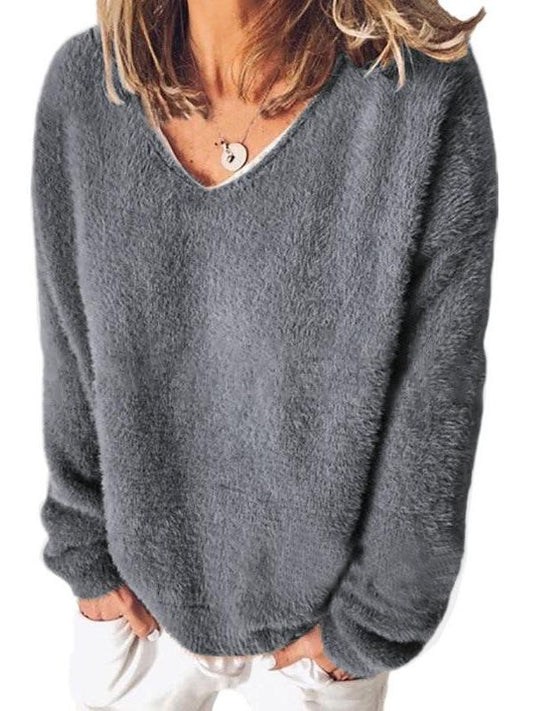 Loose Long-sleeved Hoodies - INS | Online Fashion Free Shipping Clothing, Dresses, Tops, Shoes