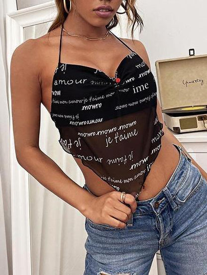 Milkmaid Polka Dot Strappy Wrap Chest Camisole - Tank Tops - INS | Online Fashion Free Shipping Clothing, Dresses, Tops, Shoes - 23/04/2021 - BLO210419218 - Catagory_Camisoles