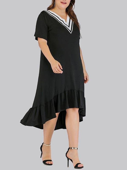 New Women's Plus Size Dress - CURVE+PLUS - INS | Online Fashion Free Shipping Clothing, Dresses, Tops, Shoes - CURVE+PLUS - Mx Curve+Plus -