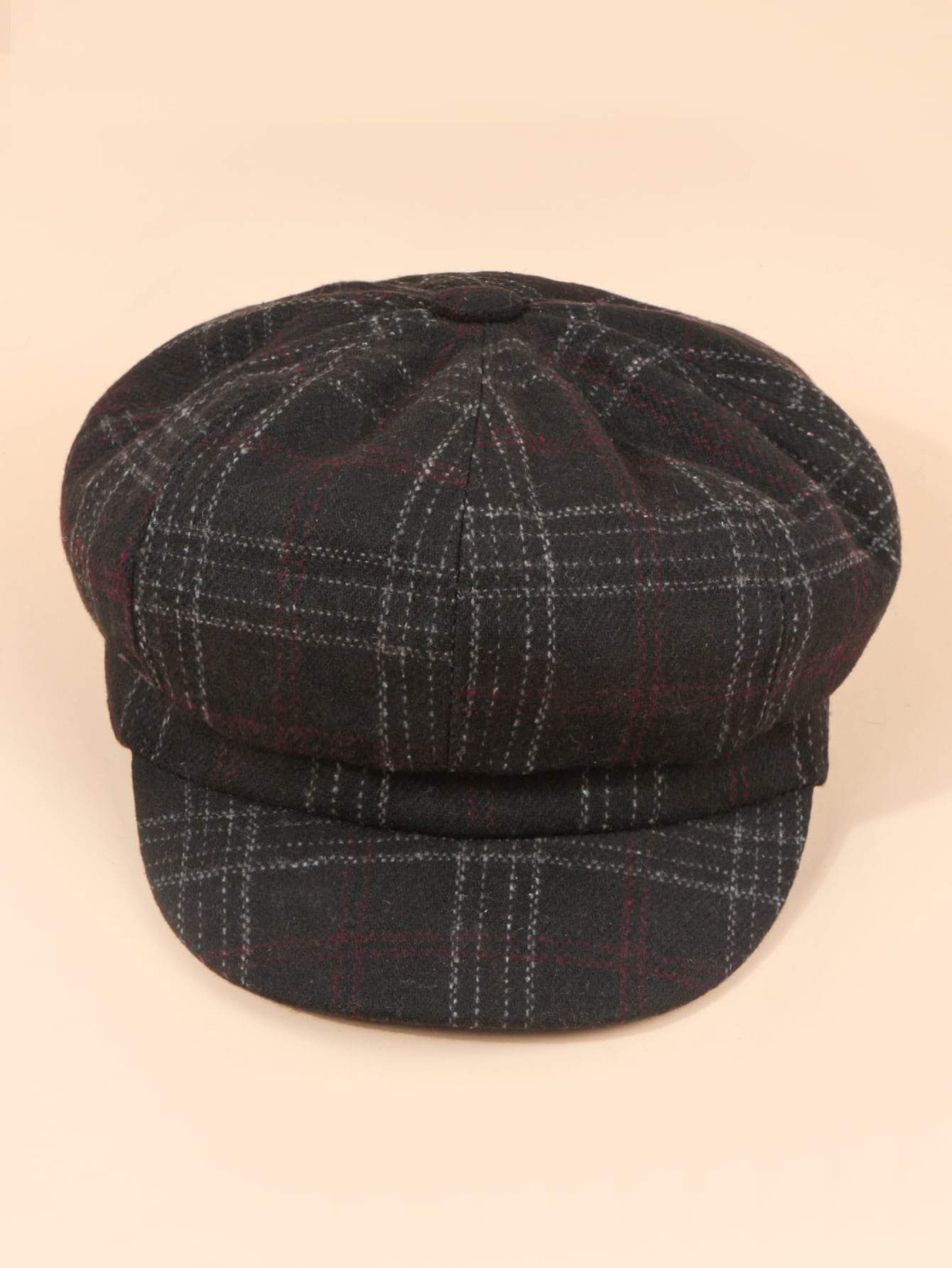 Plaid Baker Boy Hat - LuckyFash™