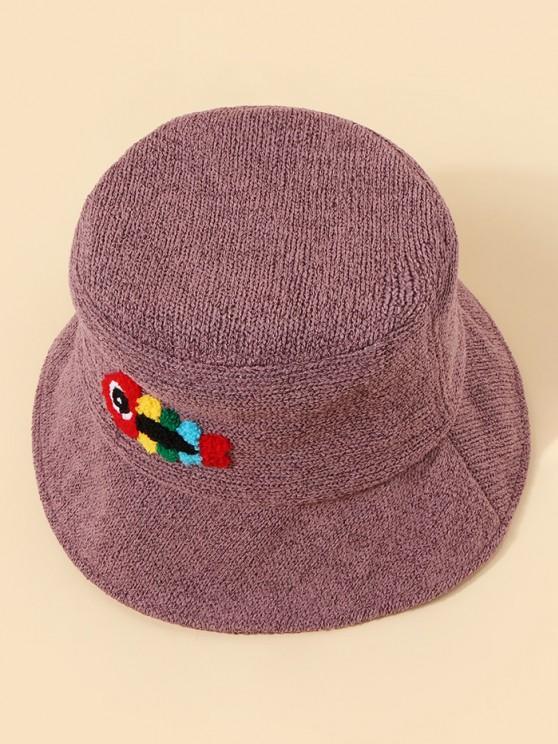 Plush Fish Graphic Knitted Bucket Hat - LuckyFash™