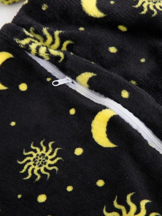 Plush Sun Moon Pattern Unicorn Costume Pajama Onesie - INS | Online Fashion Free Shipping Clothing, Dresses, Tops, Shoes
