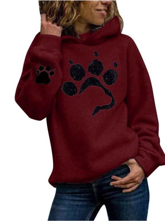 Print Jumper Hoodie - INS | Online Fashion Free Shipping Clothing, Dresses, Tops, Shoes