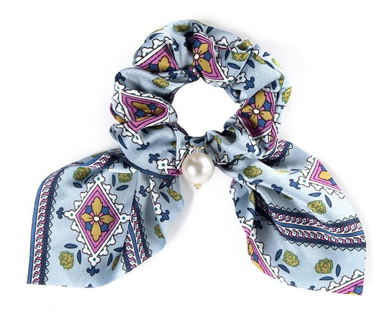 Printed Pattern Bow Knot Hair Ring - LuckyFash™