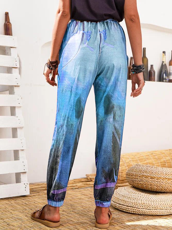Retro Graffiti Sports Trousers - Pants - INS | Online Fashion Free Shipping Clothing, Dresses, Tops, Shoes - 19/06/2021 - 20-30 - Bottoms