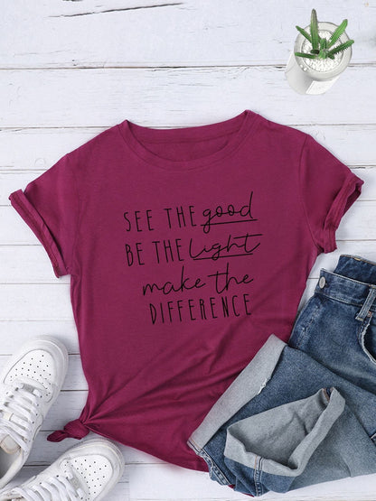 See The Good Graphic Tee - INS | Online Fashion Free Shipping Clothing, Dresses, Tops, Shoes