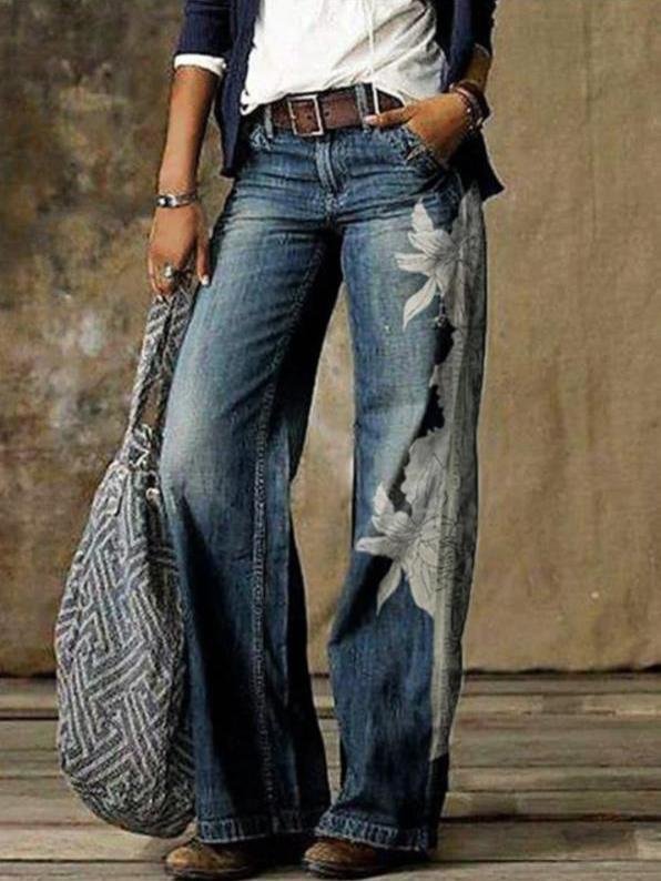 Simple Straight-leg Casual Jeans - Jeans - INS | Online Fashion Free Shipping Clothing, Dresses, Tops, Shoes - 01/07/2021 - 20-30 - Bottoms