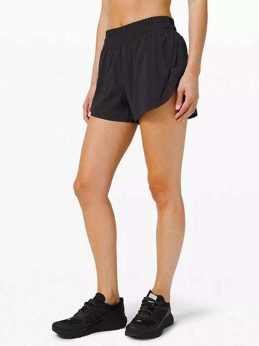 Skinny Trace The High-rise 3 Inches Sport Short - Sport Shorts - INS | Online Fashion Free Shipping Clothing, Dresses, Tops, Shoes - 19/04/2021 - Category_Sport Shorts - Color_Black