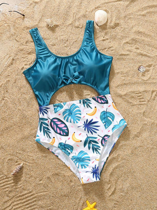 Solid Color Hollow out One-Piece Swimsuit - Swimsuits - INS | Online Fashion Free Shipping Clothing, Dresses, Tops, Shoes - 06/04/2021 - Beach - Green