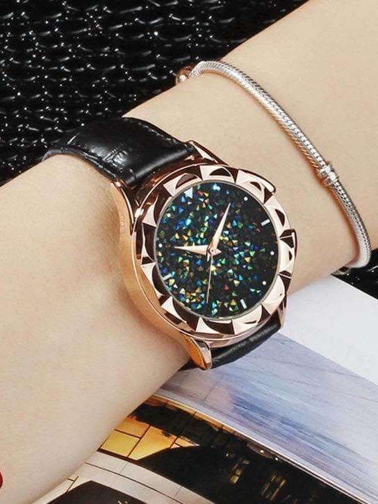 Starry Sky Quartz Diamond Watch - LuckyFash™