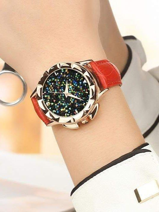 Starry Sky Quartz Diamond Watch - LuckyFash™