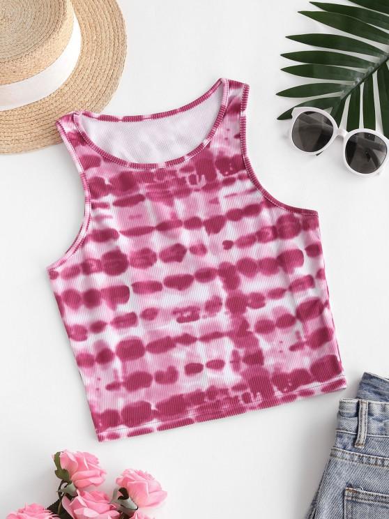Streak Dye Ribbed Tank Top - INS | Online Fashion Free Shipping Clothing, Dresses, Tops, Shoes