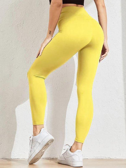 Stretch Waist Cincher Leggings - Leggings - INS | Online Fashion Free Shipping Clothing, Dresses, Tops, Shoes - 02/25/2021 - Autumn - Color_Blue
