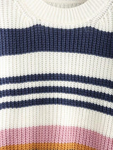 Striped Loose Jumper Sweater - INS | Online Fashion Free Shipping Clothing, Dresses, Tops, Shoes