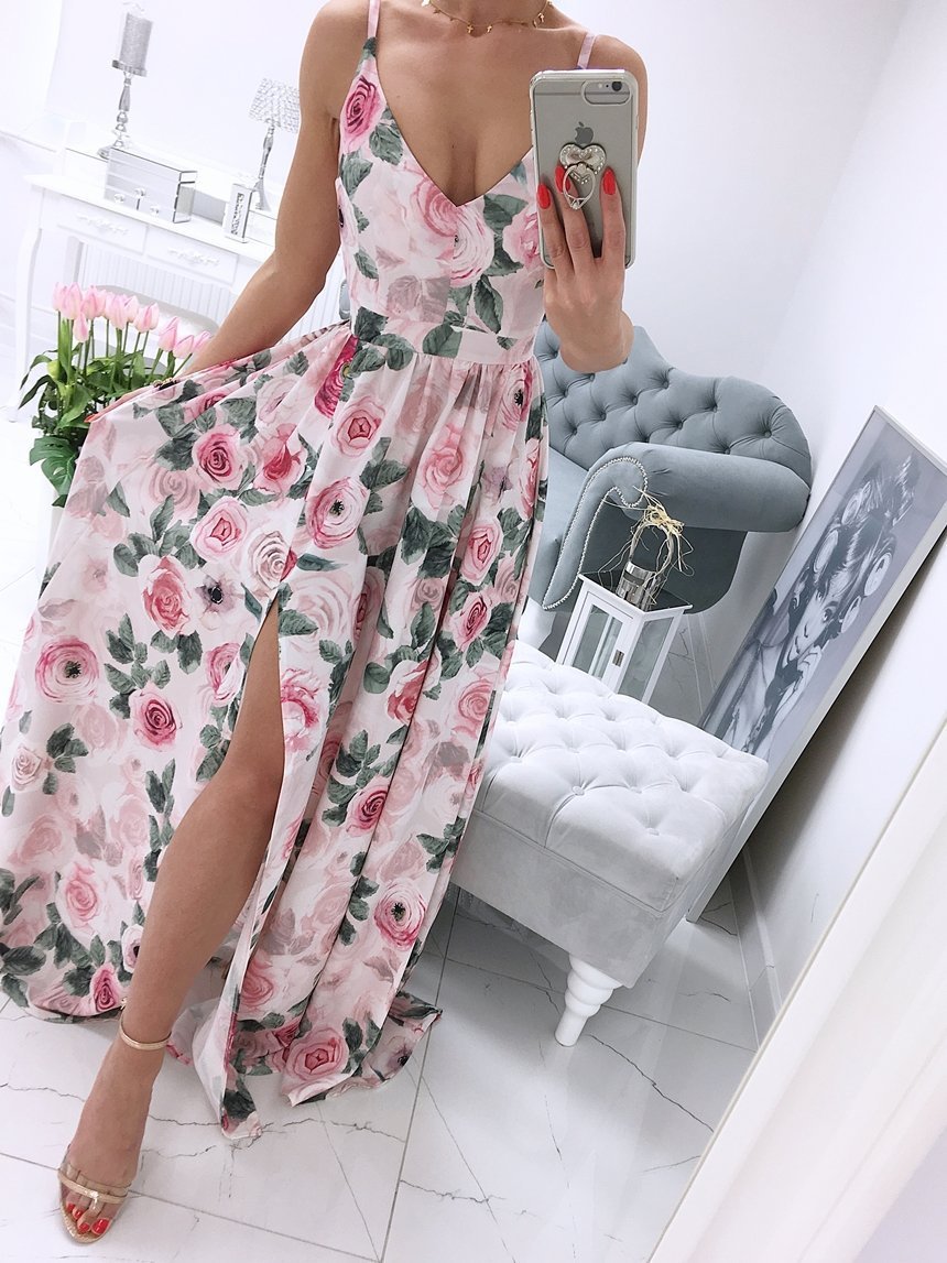 Summer Fashion Print Dress Mopping Dress - Maxi Dresses - INS | Online Fashion Free Shipping Clothing, Dresses, Tops, Shoes - 14/05/2021 - 140521 - Color_Leopard