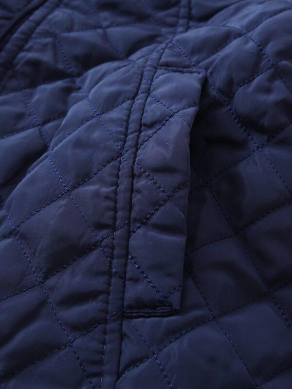 Teddy Lined Zip Up Padded Coat - INS | Online Fashion Free Shipping Clothing, Dresses, Tops, Shoes