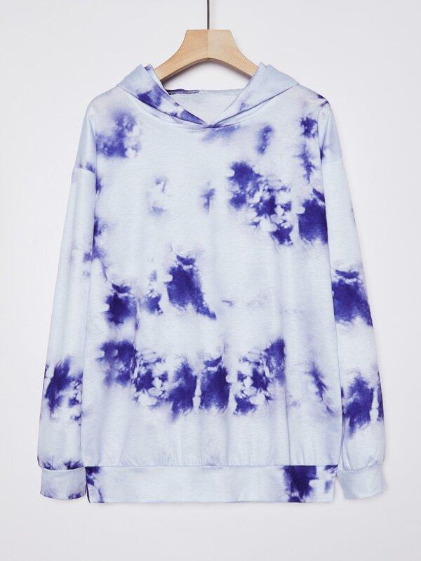 Tie Dye Hooded Sweatshirt - INS | Online Fashion Free Shipping Clothing, Dresses, Tops, Shoes