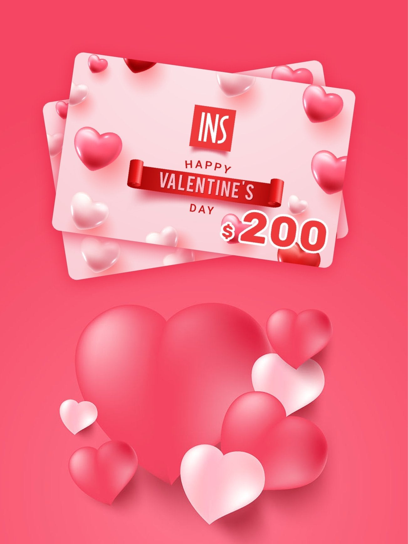V-Day Gift Cards to Show Your Love Some Love ( Save Up to $100 ) - INS | Online Fashion Free Shipping Clothing, Dresses, Tops, Shoes