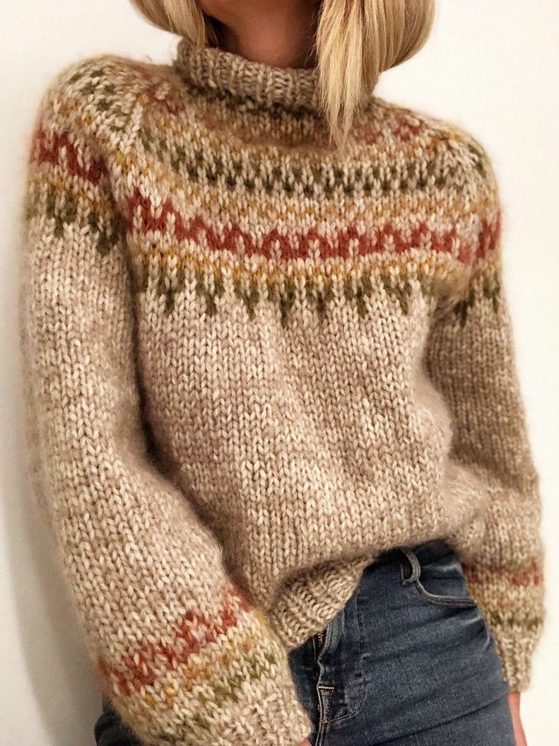 Vintage Knit Sweater - INS | Online Fashion Free Shipping Clothing, Dresses, Tops, Shoes