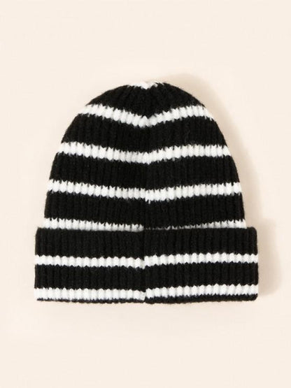 Winter Striped Pattern Knitted Hat - LuckyFash™