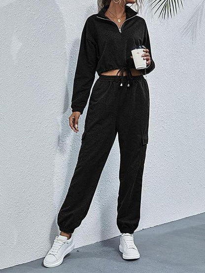 Women Casual Sportswear Suit - Loungewear - INS | Online Fashion Free Shipping Clothing, Dresses, Tops, Shoes - Loungewear - -