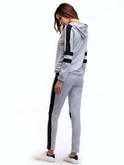 Women Irregular Hooded Sportswear Suit - INS | Online Fashion Free Shipping Clothing, Dresses, Tops, Shoes