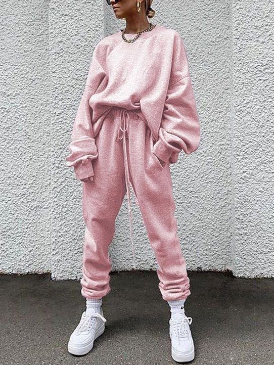 Women Loose Loungewear Sets - INS | Online Fashion Free Shipping Clothing, Dresses, Tops, Shoes