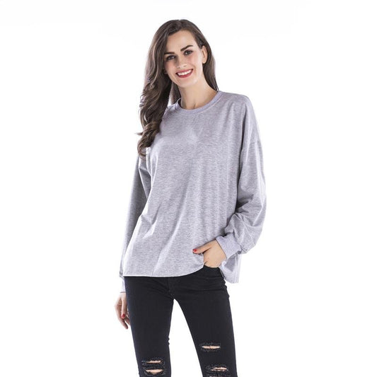 Women Loose Printed Sweatshirt - INS | Online Fashion Free Shipping Clothing, Dresses, Tops, Shoes