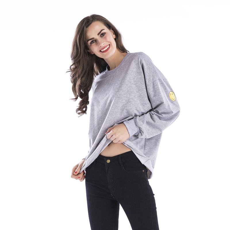 Women Loose Printed Sweatshirt - INS | Online Fashion Free Shipping Clothing, Dresses, Tops, Shoes