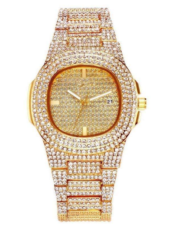 Women Luxury Diamond-studded Quartz Watch - LuckyFash™