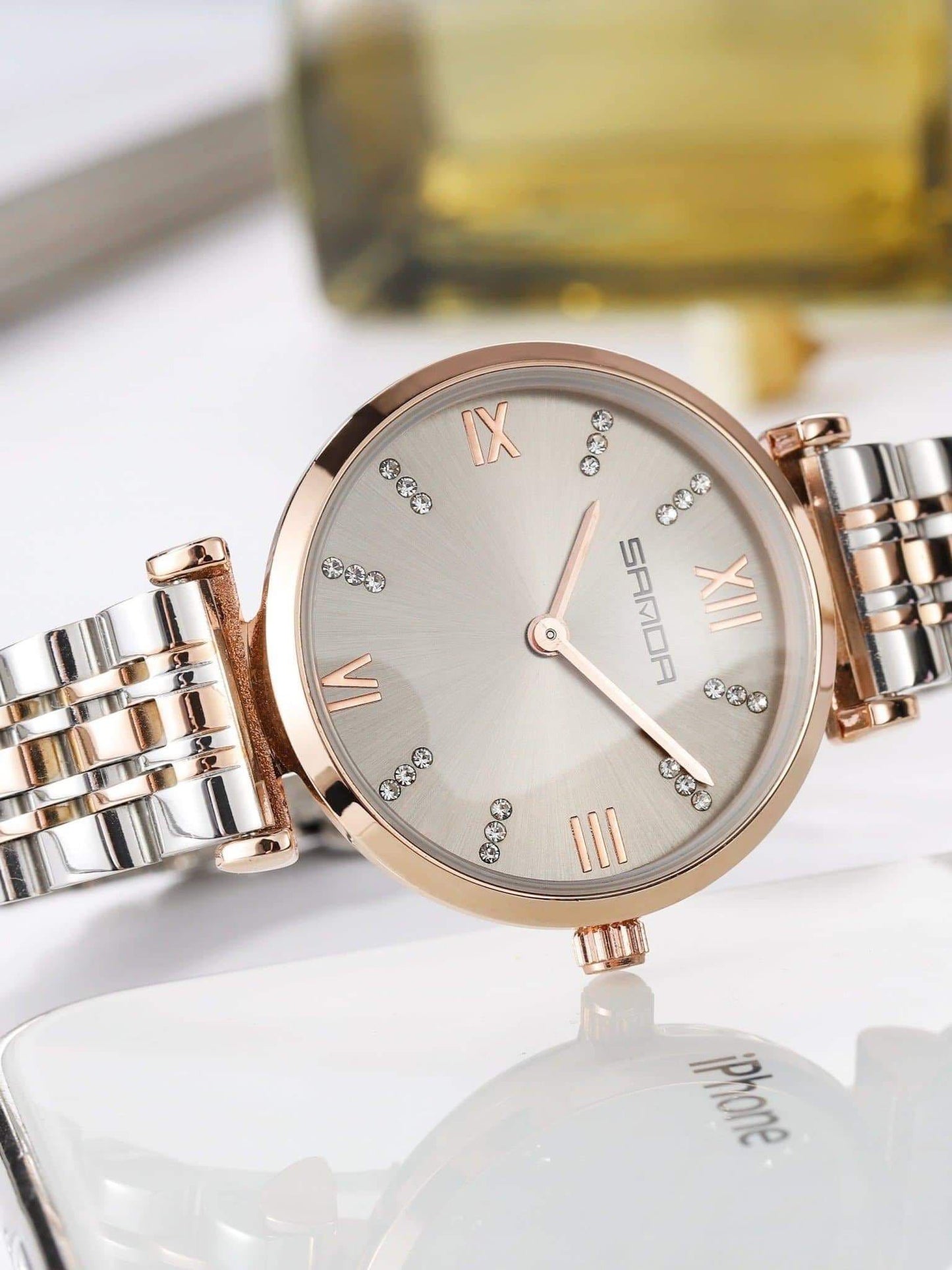 Women Luxury Rhinestone Quartz Watch - LuckyFash™