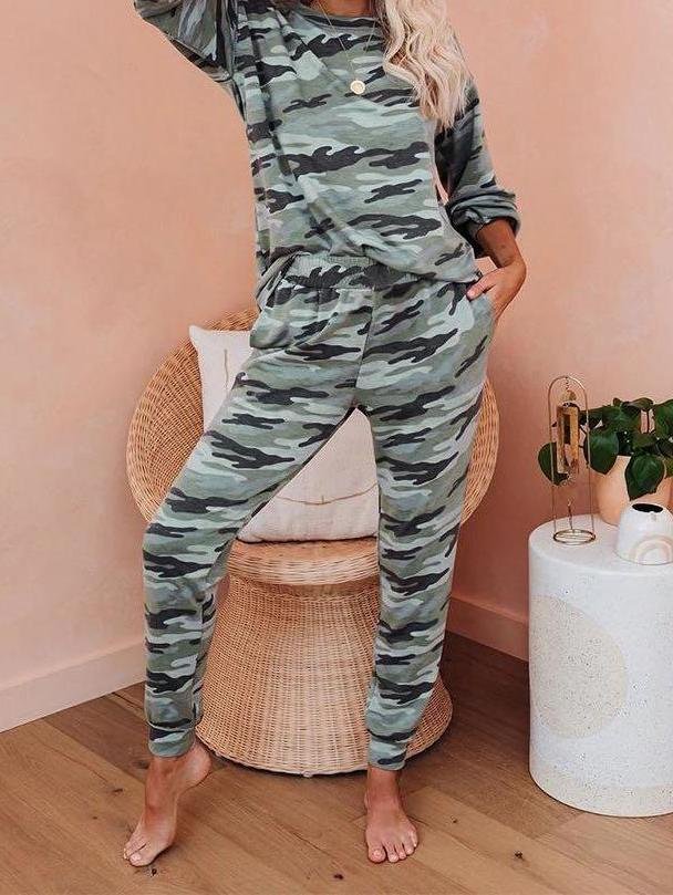 Women Pajamas Set - Pajamas - INS | Online Fashion Free Shipping Clothing, Dresses, Tops, Shoes - 2 piece sets - Color_Green - Color_Yellow