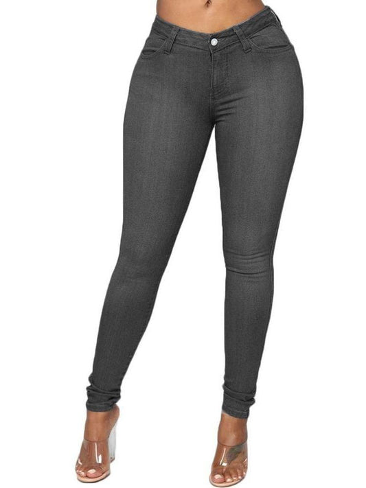 Women Stretch Fitting Skinny Jeans - INS | Online Fashion Free Shipping Clothing, Dresses, Tops, Shoes