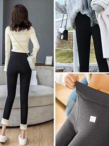 Women Thick Fleece Wool Leggings - INS | Online Fashion Free Shipping Clothing, Dresses, Tops, Shoes