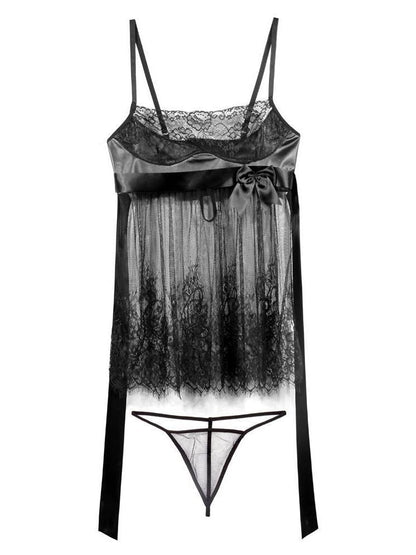 Women Transparent Lace Eyelash Lingerie - INS | Online Fashion Free Shipping Clothing, Dresses, Tops, Shoes
