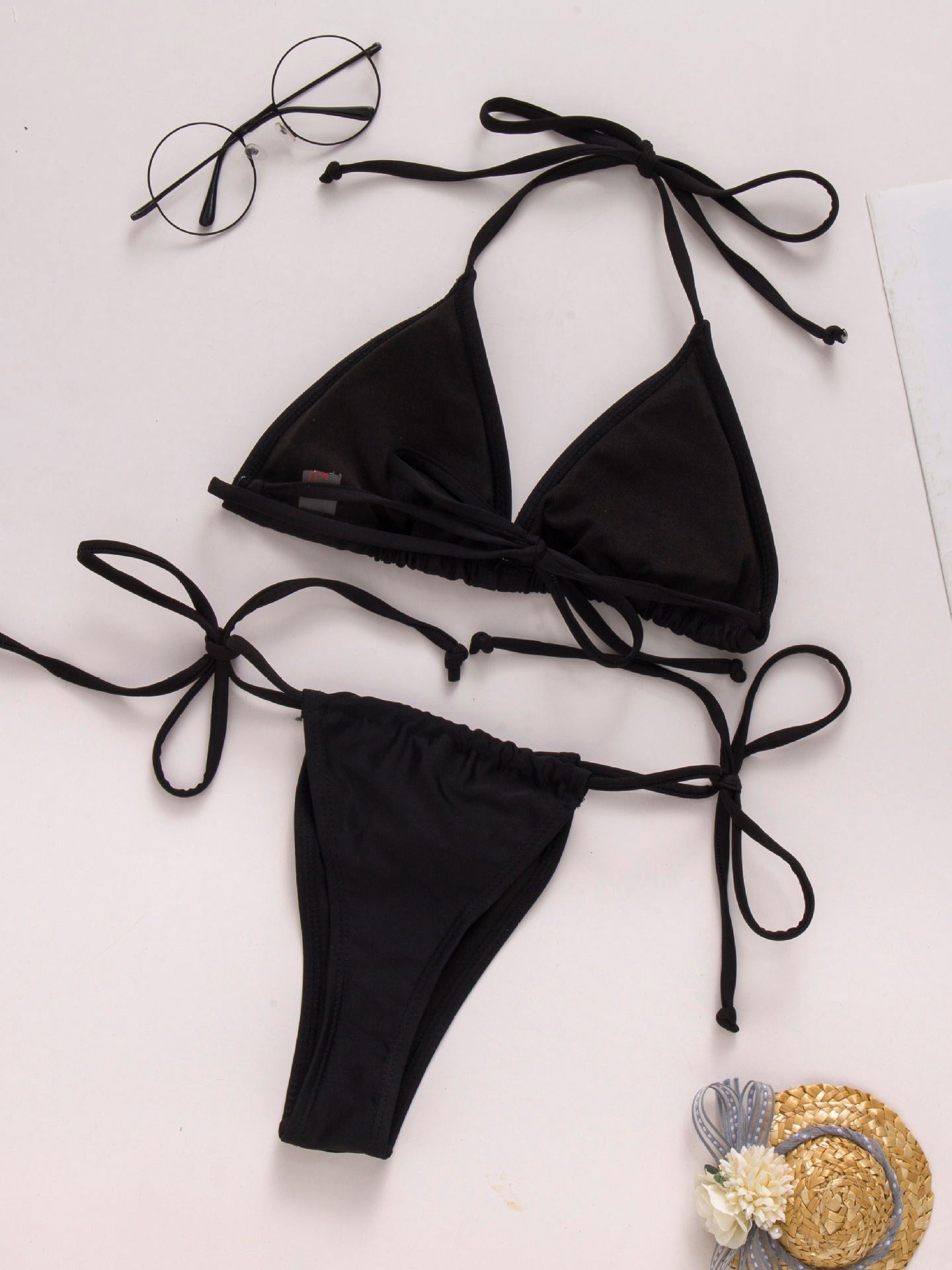 Women's Bikinis Flame Hot Drill Straps Two-Piece Bikini - Bikinis - Instastyled | Online Fashion Free Shipping Clothing, Dresses, Tops, Shoes - 09/07/2022 - 20-30 - BIK2207081179